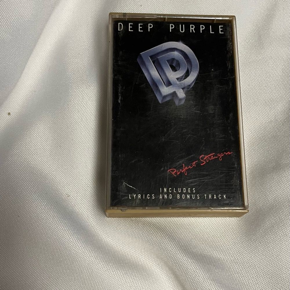 Vintage Deep Purple Perfect Strangers Cassette